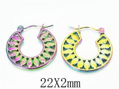 HY Wholesale Earrings 316L Stainless Steel Fashion Jewelry Earrings-HY70E0353LZ