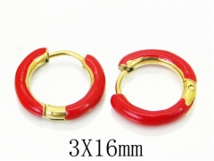 HY Wholesale Earrings 316L Stainless Steel Fashion Jewelry Earrings-HY70E0407JMS