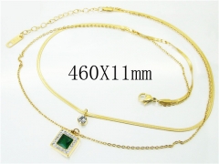HY Wholesale Necklaces Stainless Steel 316L Jewelry Necklaces-HY32N0526HZL