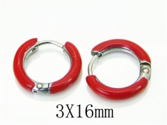 HY Wholesale Earrings 316L Stainless Steel Fashion Jewelry Earrings-HY70E0406JE