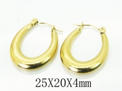 HY Wholesale Earrings 316L Stainless Steel Fashion Jewelry Earrings-HY70E0366LZ