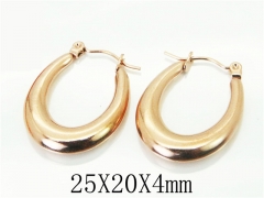 HY Wholesale Earrings 316L Stainless Steel Fashion Jewelry Earrings-HY70E0367LW