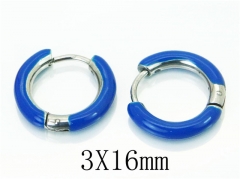 HY Wholesale Earrings 316L Stainless Steel Fashion Jewelry Earrings-HY70E0394JS