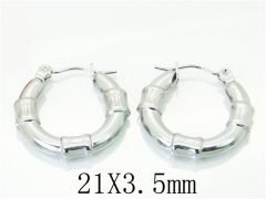 HY Wholesale Earrings 316L Stainless Steel Fashion Jewelry Earrings-HY70E0355KR