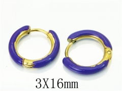 HY Wholesale Earrings 316L Stainless Steel Fashion Jewelry Earrings-HY70E0397JMX
