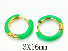 HY Wholesale Earrings 316L Stainless Steel Fashion Jewelry Earrings-HY70E0399JMR