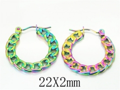 HY Wholesale Earrings 316L Stainless Steel Fashion Jewelry Earrings-HY70E0348LW