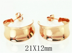 HY Wholesale Earrings 316L Stainless Steel Fashion Jewelry Earrings-HY70E0421LZ