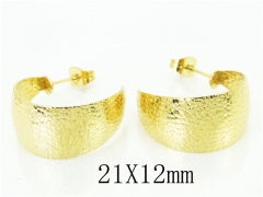 HY Wholesale Earrings 316L Stainless Steel Fashion Jewelry Earrings-HY70E0415LZ