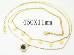 HY Wholesale Necklaces Stainless Steel 316L Jewelry Necklaces-HY32N0529HHS