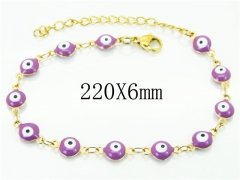 HY Wholesale Bracelets 316L Stainless Steel Jewelry Bracelets-HY39B0760JLQ