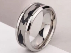 HY Wholesale Rings 316L Stainless Steel Fashion Rings-HY0066R086
