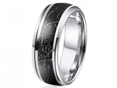 HY Wholesale Rings 316L Stainless Steel Fashion Rings-HY0066R012