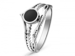 HY Wholesale Rings 316L Stainless Steel Fashion Rings-HY0066R037