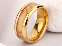 HY Wholesale Rings 316L Stainless Steel Fashion Rings-HY0066R075