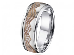 HY Wholesale Rings 316L Stainless Steel Fashion Rings-HY0066R006