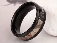 HY Wholesale Rings 316L Stainless Steel Fashion Rings-HY0066R083