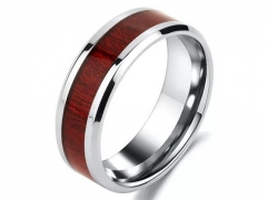 HY Wholesale Rings 316L Stainless Steel Fashion Rings-HY0066R087