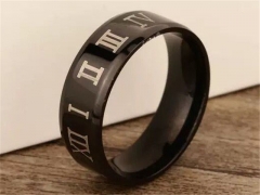 HY Wholesale Rings 316L Stainless Steel Fashion Rings-HY0066R078