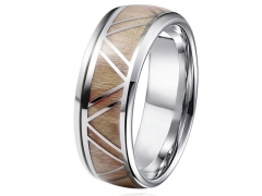HY Wholesale Rings 316L Stainless Steel Fashion Rings-HY0066R002