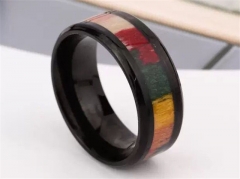 HY Wholesale Rings 316L Stainless Steel Fashion Rings-HY0066R054