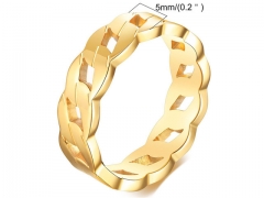 HY Wholesale Rings 316L Stainless Steel Rings-HY0067R515