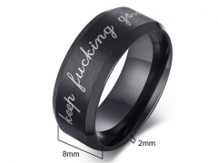 HY Wholesale Rings 316L Stainless Steel Rings-HY0067R543