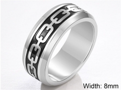 HY Wholesale Rings 316L Stainless Steel Rings-HY0067R511