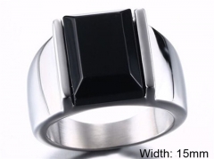 HY Wholesale Rings 316L Stainless Steel Rings-HY0067R378