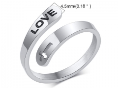 HY Wholesale Rings 316L Stainless Steel Rings-HY0067R506