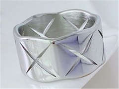 HY Wholesale Rings 316L Stainless Steel Popular Rings-HY0068R205