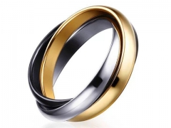 HY Wholesale Rings 316L Stainless Steel Rings-HY0067R015
