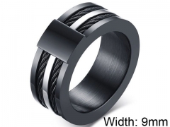 HY Wholesale Rings 316L Stainless Steel Rings-HY0067R545