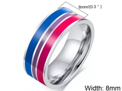 HY Wholesale Rings 316L Stainless Steel Rings-HY0067R062