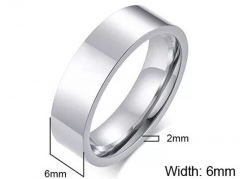 HY Wholesale Rings 316L Stainless Steel Rings-HY0067R034