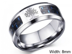 HY Wholesale Rings 316L Stainless Steel Rings-HY0067R102