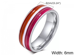 HY Wholesale Rings 316L Stainless Steel Rings-HY0067R064