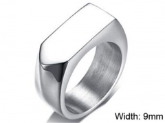 HY Wholesale Rings 316L Stainless Steel Rings-HY0067R163