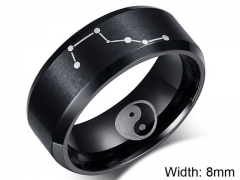 HY Wholesale Rings 316L Stainless Steel Rings-HY0067R364