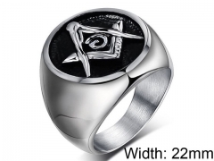 HY Wholesale Rings 316L Stainless Steel Rings-HY0067R569
