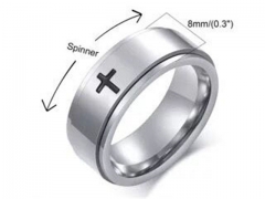 HY Wholesale Rings 316L Stainless Steel Rings-HY0067R169