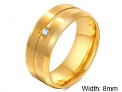 HY Wholesale Rings 316L Stainless Steel Rings-HY0067R346