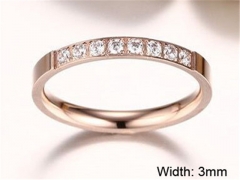 HY Wholesale Rings 316L Stainless Steel Rings-HY0067R310