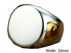 HY Wholesale Rings 316L Stainless Steel Rings-HY0067R146