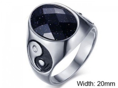 HY Wholesale Rings 316L Stainless Steel Rings-HY0067R285