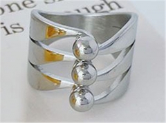 HY Wholesale Rings 316L Stainless Steel Popular Rings-HY0068R241