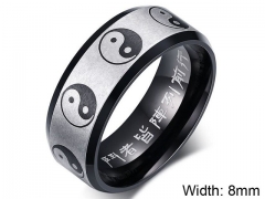 HY Wholesale Rings 316L Stainless Steel Rings-HY0067R190