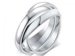 HY Wholesale Rings 316L Stainless Steel Rings-HY0067R017