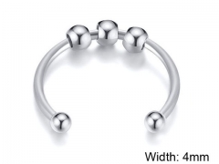 HY Wholesale Rings 316L Stainless Steel Rings-HY0067R504
