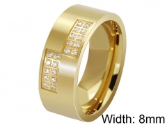 HY Wholesale Rings 316L Stainless Steel Rings-HY0067R567
